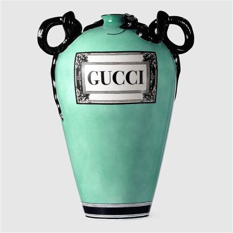 gucci flower vase|vintage Gucci ceramics for sale.